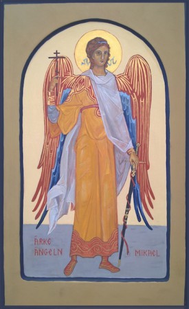 Ärkeängeln Mikael (30x50 cm)