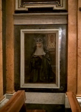  i Birgittinordens kyrka, Elisabet Hesselblad