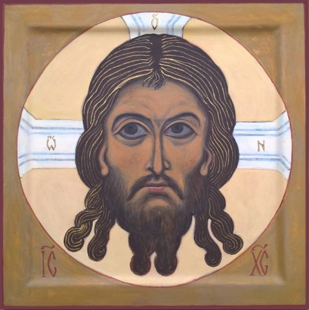 Kristus Mandylion (20x20 cm)